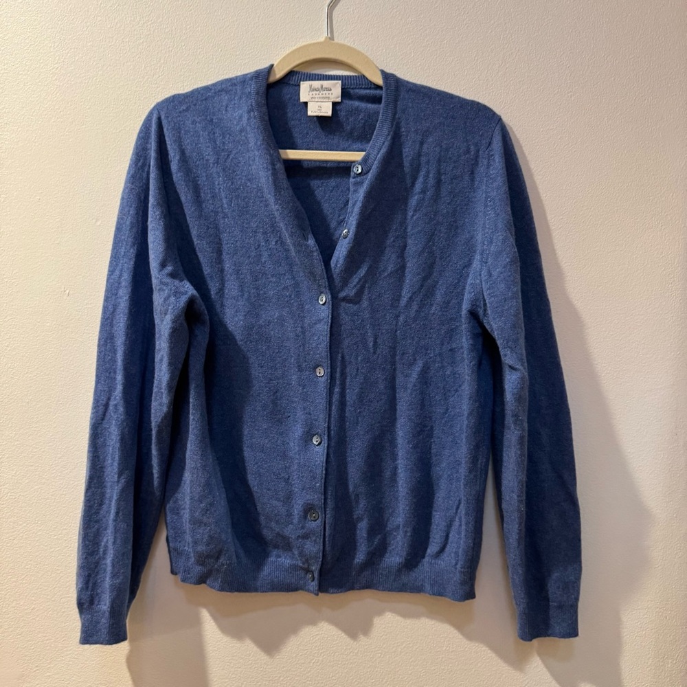100% Cashmere Vintage Neiman Marcus Cardigan Sweater